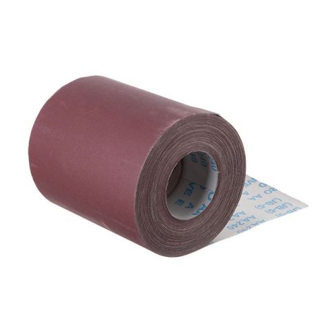 Шкурка шлифовальная, тканевая основа, К240, 200 мм × 50 м INTERTOOL BT-0725 Шкурка шлифовальная, тканевая основа, К240, 200 мм × 50 м INTERTOOL BT-0725