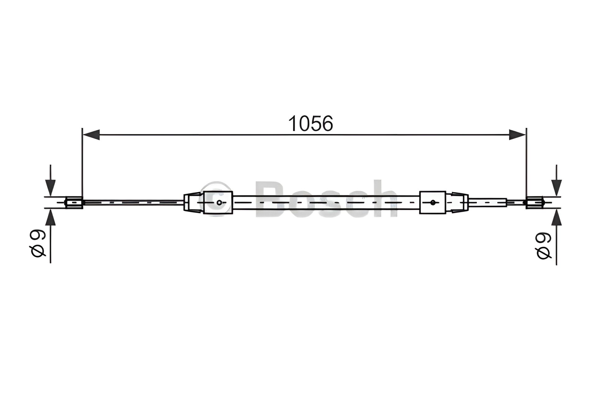 Трос гальма MERCEDES-BENZ A-CLASS, BOSCH (1987477692) Трос гальма MERCEDES-BENZ A-CLASS, BOSCH (1987477692)
