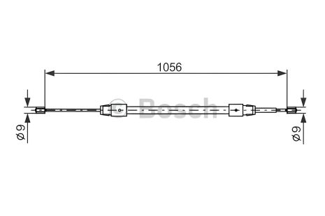 Трос гальма MERCEDES-BENZ A-CLASS, BOSCH (1987477692) Трос гальма MERCEDES-BENZ A-CLASS, BOSCH (1987477692)