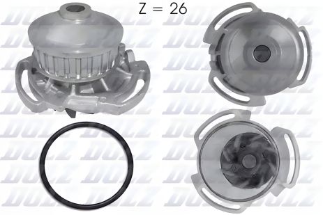 Помпа, водяний насос AUDI 50, VW POLO, DOLZ (A159) Помпа, водяний насос AUDI 50, VW POLO, DOLZ (A159)
