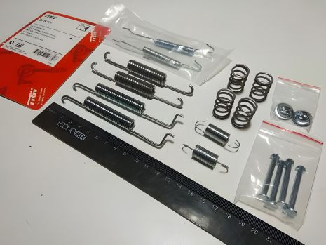 Задний комплект рем. торм. колодок VAG (пружинки) TRW (SFK211) для двух сторон (115330981)