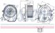 Салонный вентилятор SKODA SUPERB, VW PASSAT, NISSENS (87030)