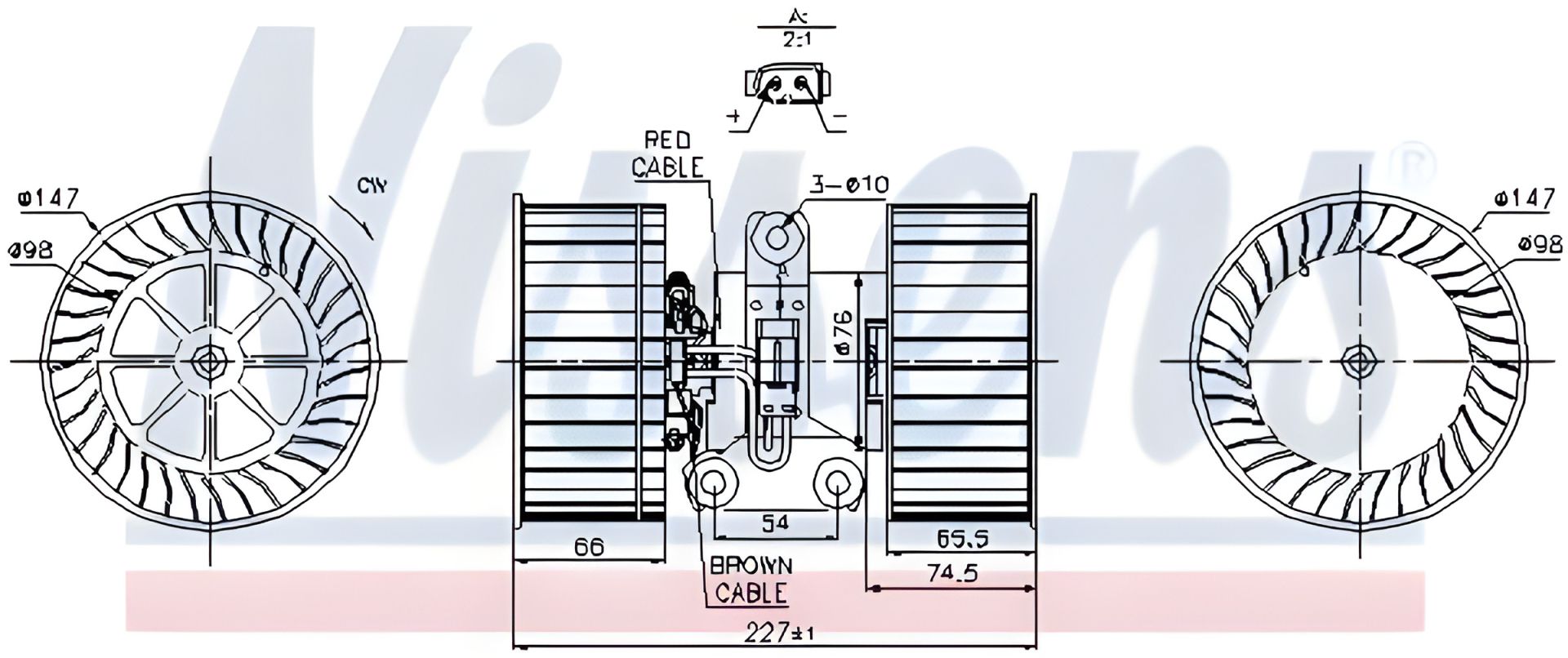 Салонный вентилятор для LAND ROVER & BMW X5, NISSENS (87114) Салонный вентилятор для LAND ROVER & BMW X5, NISSENS (87114)