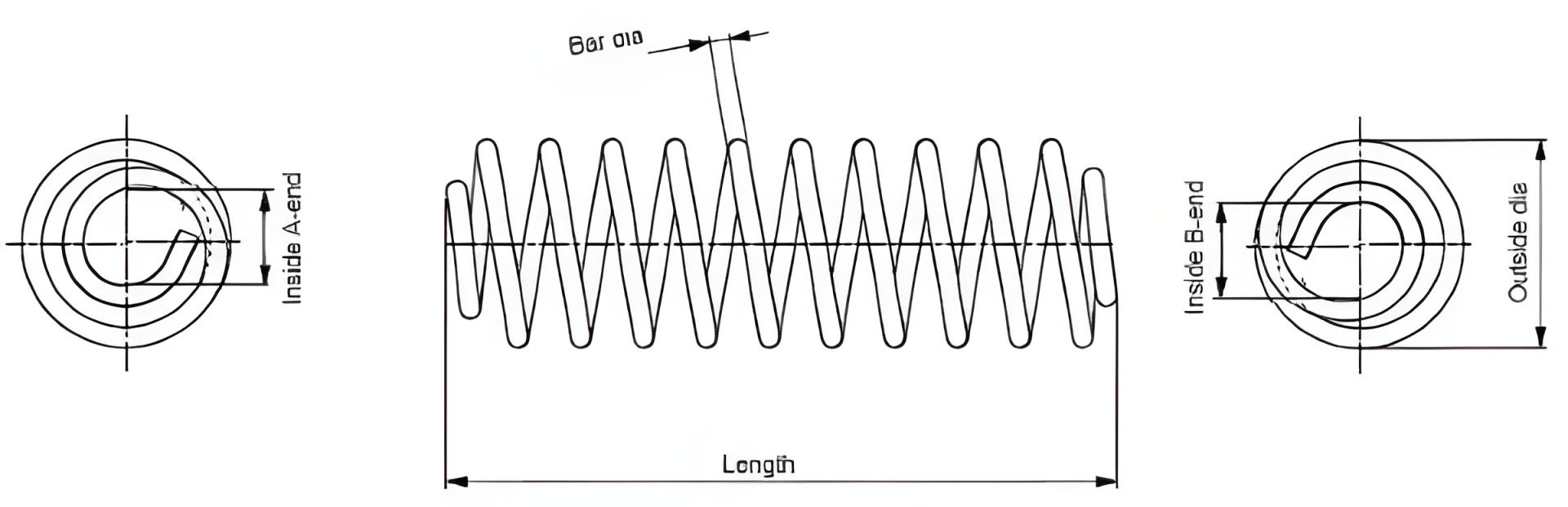 Пружина підвіски для FIAT PUNTO, MONROE (SE3573) Пружина підвіски для FIAT PUNTO, MONROE (SE3573)