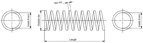 Підвіски пружина HYUNDAI SONATA, MONROE (SP2523) Підвіски пружина HYUNDAI SONATA, MONROE (SP2523)
