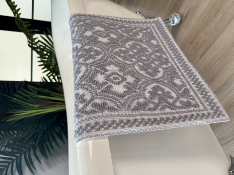 Килимок у ванну бавовняний 90*60 см Tropichome Букле 1438 Килимок у ванну бавовняний 90*60 см Tropichome Букле 1438