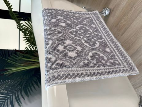 Бавовняний килимок у ванну 120*65 см Tropichome Букле 1437 Бавовняний килимок у ванну 120*65 см Tropichome Букле 1437