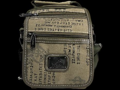 Плечова сумка Gorangd, п'ять відділень, FB001-2 хакі Плечова сумка Gorangd, п'ять відділень, FB001-2 хакі