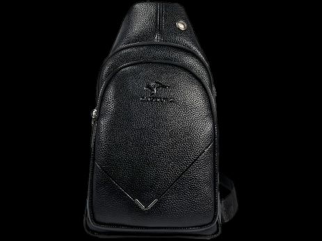 Чёрная сумка-слинг на два отделения, 4 л Чёрная сумка-слинг на два отделения, 4 л