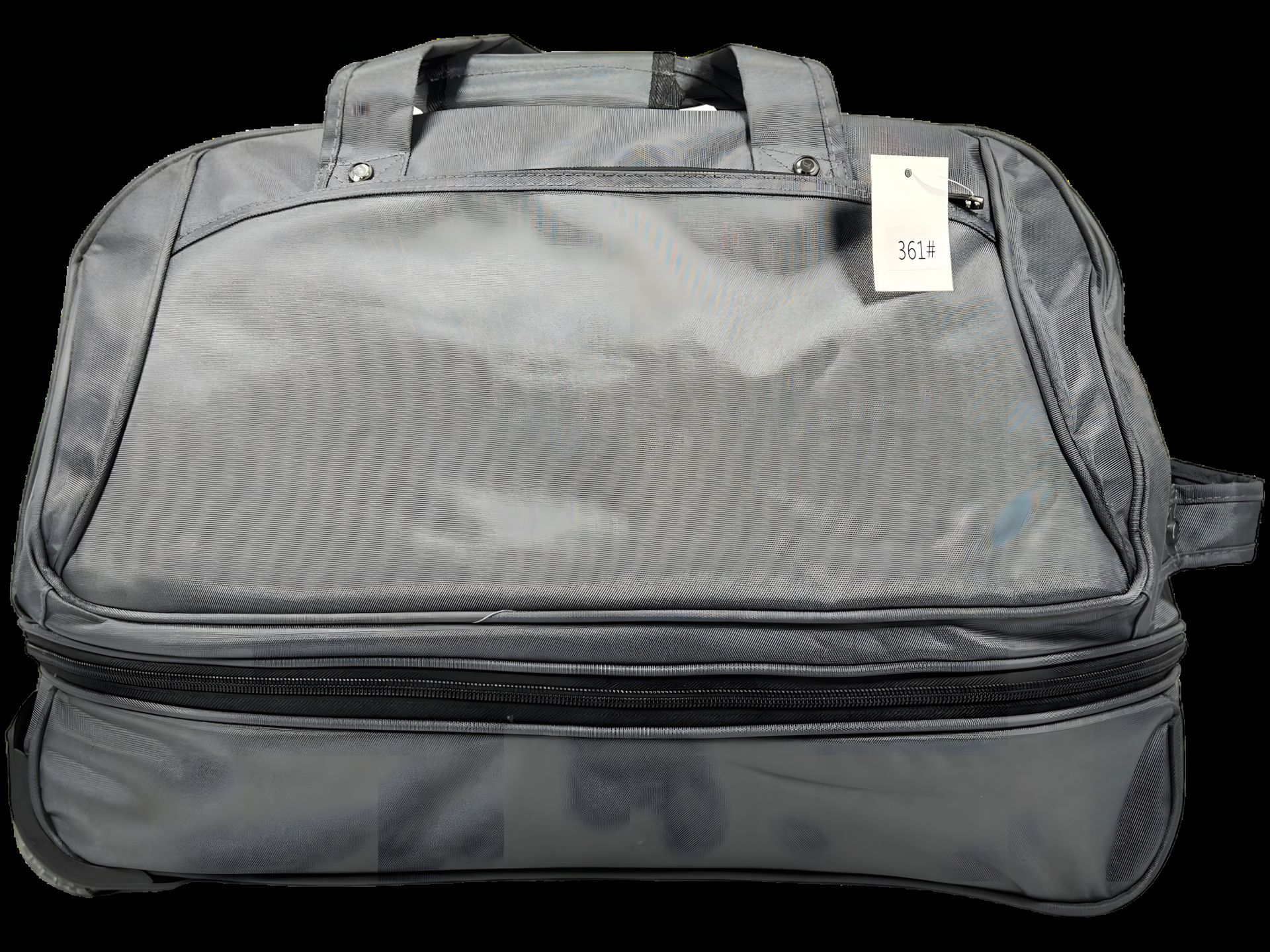 Сумка містка на колесах з 2 відділеннями, 81 л, сіра Сумка містка на колесах з 2 відділеннями, 81 л, сіра