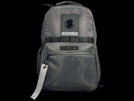 Підлітковий шкільний рюкзак на три відділення, 27 літрів, колір сірий