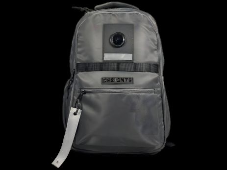 Подростковый школьный рюкзак на три отделения, 27 л, цвет серый