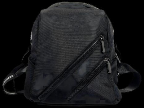 Городской рюкзак на два отделения, 8 л, черный