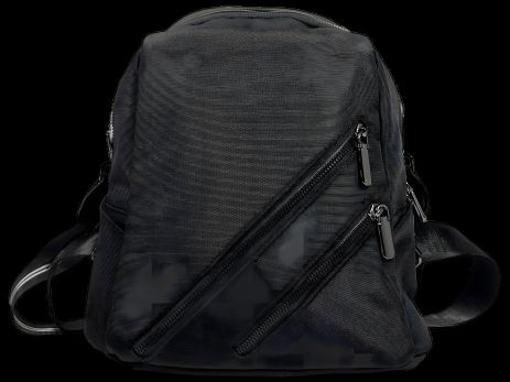 Рюкзак міський на два відділення, 8 л, чорний Рюкзак міський на два відділення, 8 л, чорний