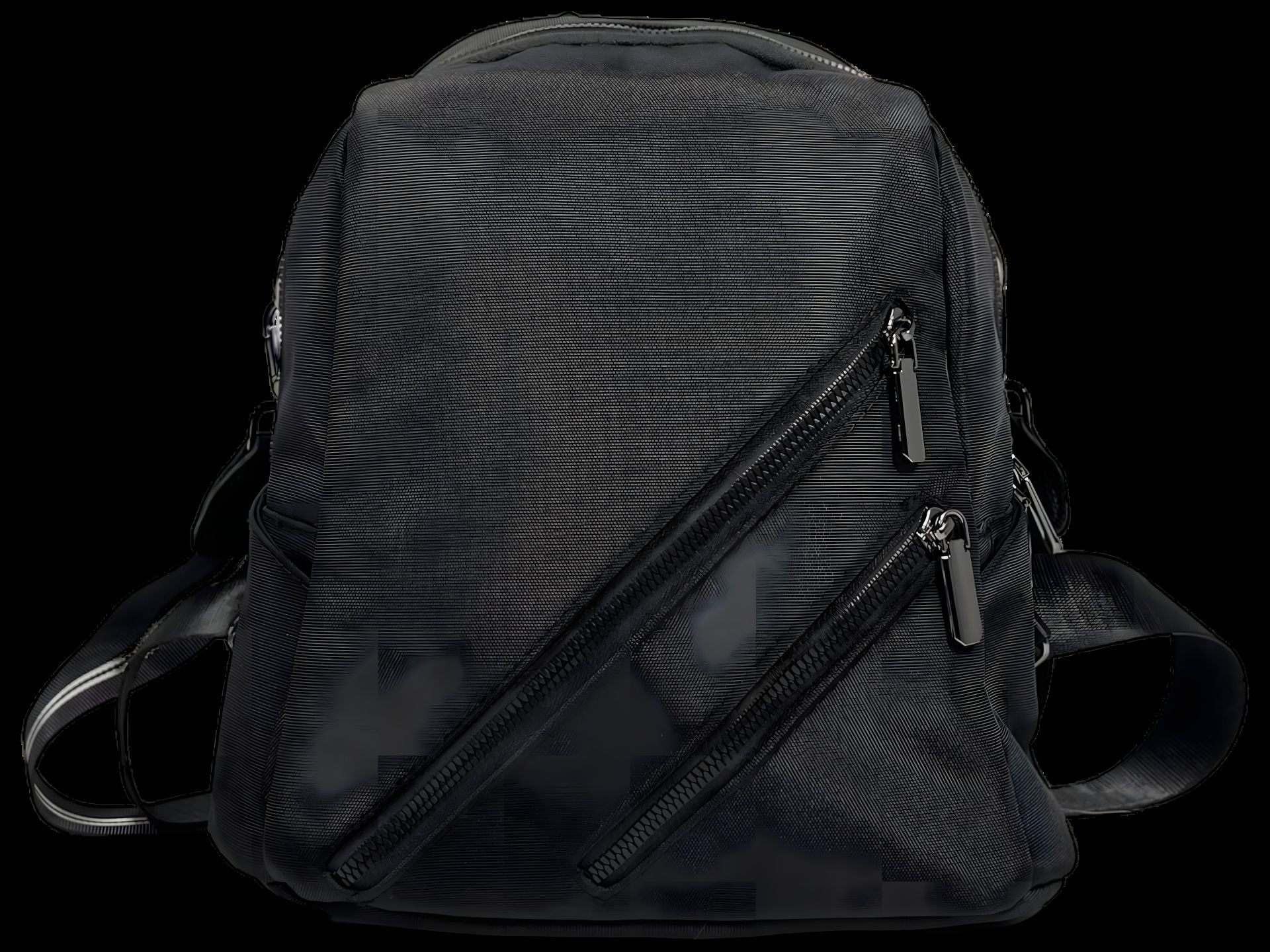 Черный городской рюкзак на два отделения, 8 литров Черный городской рюкзак на два отделения, 8 литров