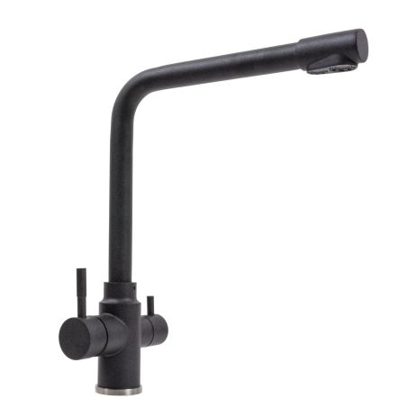 Смеситель под фильтр VALESO KT 8201 (8626) Карбон