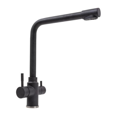 Змішувач під фільтр VALESO KT 8201 (8626) Карбон