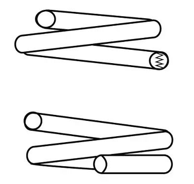 Пружина (задняя) Scudo/Expert 96- (13.7mm L=416), CS Германия (14871092)