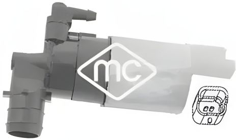 Помпа, насос, мотор омивача TOYOTA AYGO, NISSAN QASHQAI, METALCAUCHO (02072) Помпа, насос, мотор омивача TOYOTA AYGO, NISSAN QASHQAI, METALCAUCHO (02072)