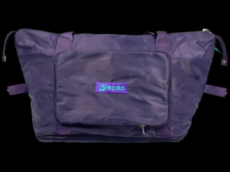 Трансформер дорожня сумка, 62 л, фіолетова