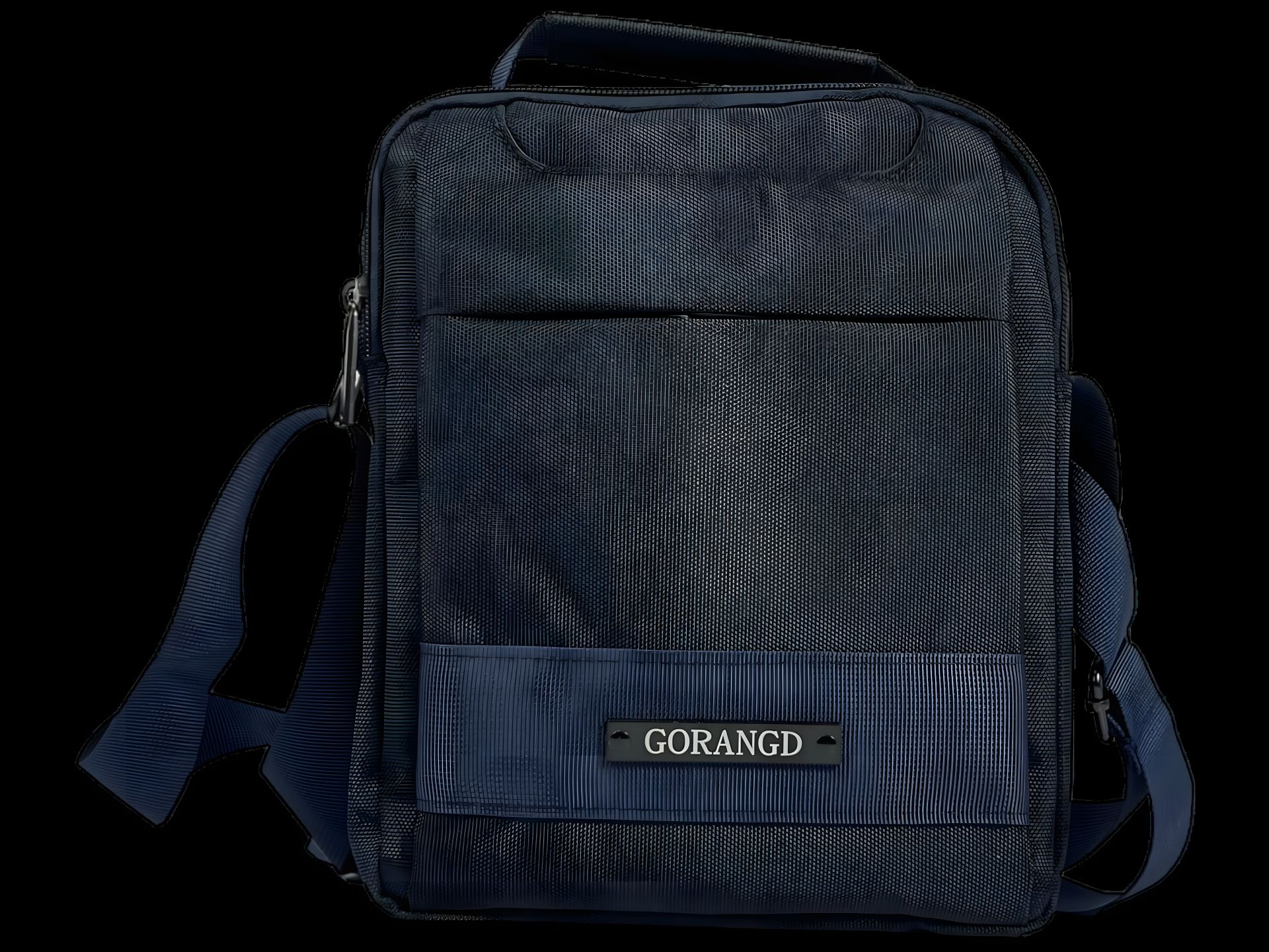 Мужская сумка через плечо, 4 отделения, 5 л, синяя Мужская сумка через плечо, 4 отделения, 5 л, синяя