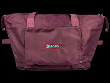 Бордовая дорожная сумка-трансформер, 62 л