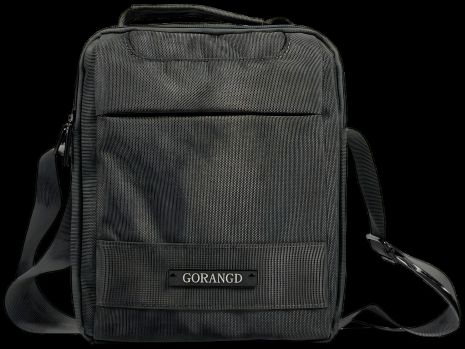 Сіра сумка через плече на чотири відділення, 5 л