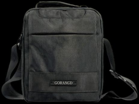 Сіра сумка через плече на чотири відділення, 5 л