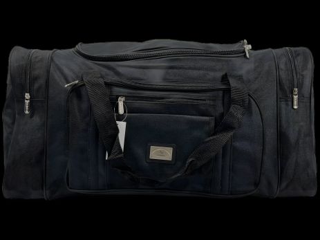 Дорожня сумка чорна, на шість відділень, об'єм 80 л Дорожня сумка чорна, на шість відділень, об'єм 80 л