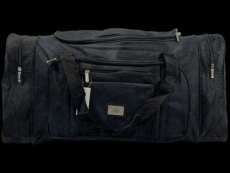 Дорожная сумка на шесть отделений, 80 л, черная Дорожная сумка на шесть отделений, 80 л, черная
