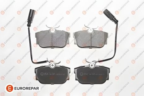 Комплект гальмівних колодок для VW GOLF V та FORD GALAXY, від EUROREPAR (1639377980)