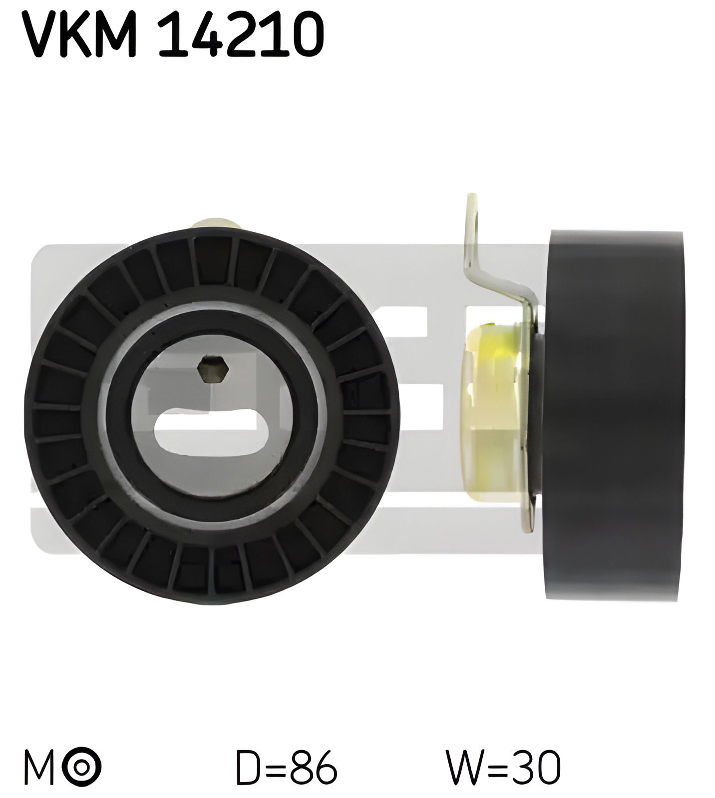 Натяжний ролик ременя ГРМ для FORD USA, SKF (VKM14210) Натяжний ролик ременя ГРМ для FORD USA, SKF (VKM14210)