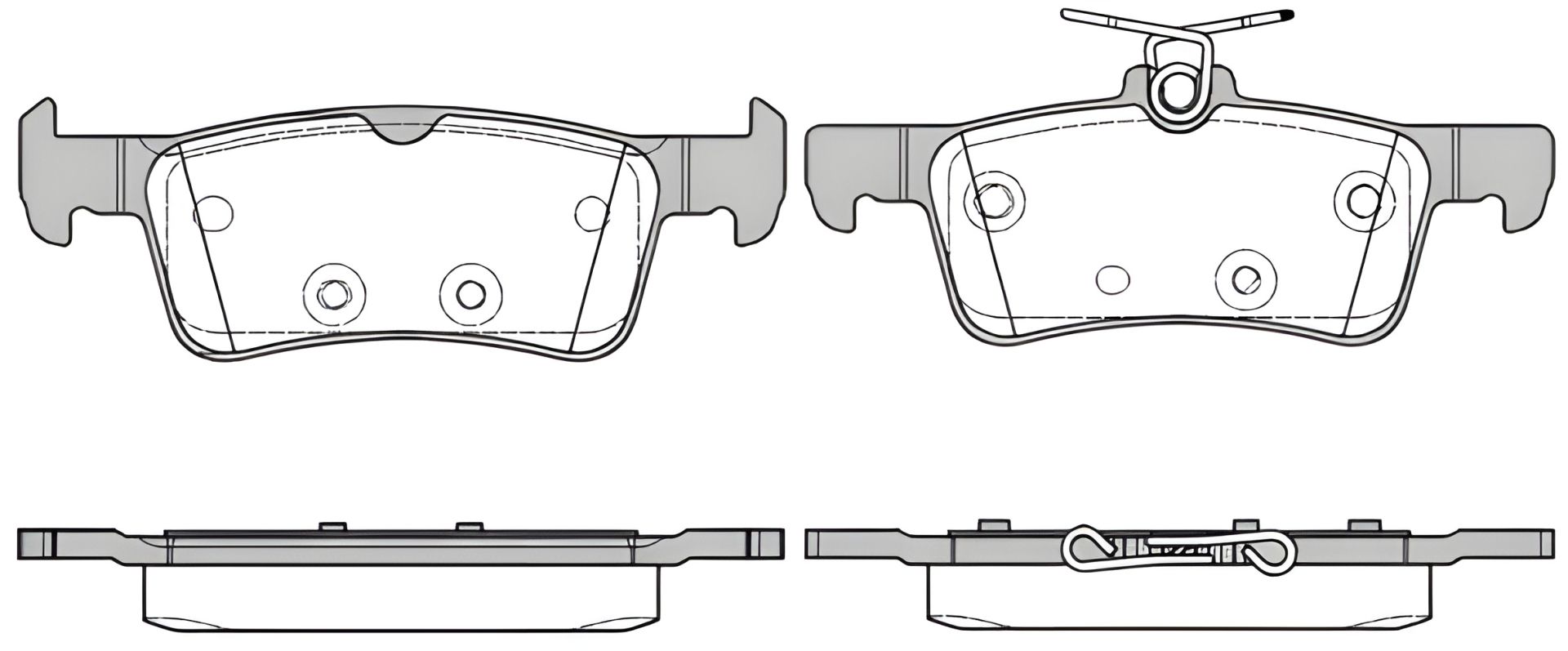 Тормозные колодки, дисковый тормоз PEUGEOT 308 комплект, REMSA (156310) Тормозные колодки, дисковый тормоз PEUGEOT 308 комплект, REMSA (156310)