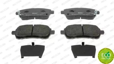 Комплект тормозных колодок, дисковый тормоз SUZUKI SWIFT, SUBARU JUSTY, FERODO (FDB4426)