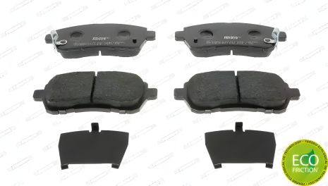 Комплект дисковых тормозных колодок SUZUKI SWIFT, SUBARU JUSTY, FERODO (FDB4426)