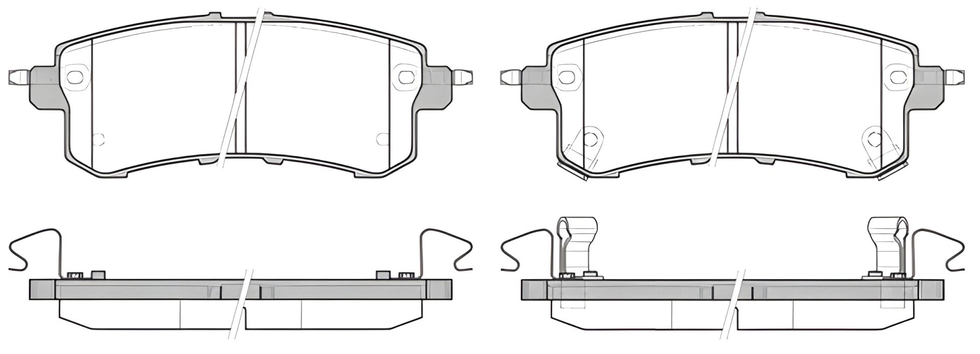 Комплект колодок тормозных для дисков NISSAN PATROL и INFINITI QX80, WOKING (P1547302) Комплект колодок тормозных для дисков NISSAN PATROL и INFINITI QX80, WOKING (P1547302)