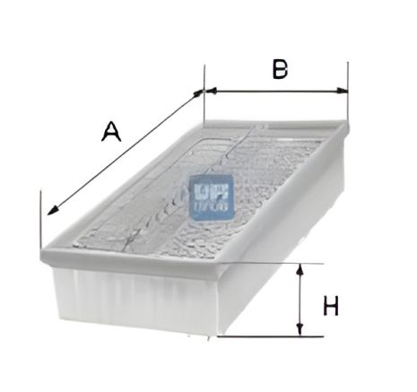 Повітряний фільтр для DODGE CALIBER, JEEP PATRIOT, UFI (3049800)