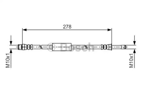 BRAKE BMW 6, BOSCH (1987481617)