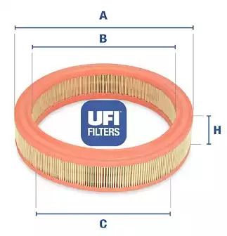 Фільтр повітряний SKODA FELICIA, VW CADDY, UFI (3003801)