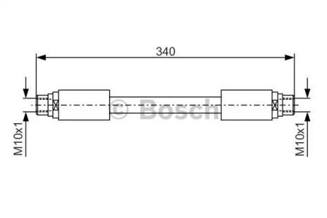 Brake Bosch Hose (1987481301)