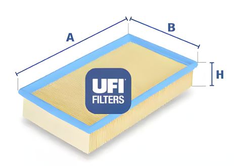 Фільтр для повітря VW GOLF, AUDI QUATTRO, UFI (3094600) Фільтр для повітря VW GOLF, AUDI QUATTRO, UFI (3094600)
