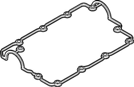Прокладка клапанной крышки для Skoda Roomster и Seat Ibiza, Elring (898590) Прокладка клапанной крышки для Skoda Roomster и Seat Ibiza, Elring (898590)