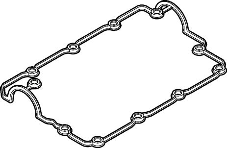 Ущільнення клапанної кришки SKODA ROOMSTER, SEAT IBIZA, ELRING (898590)