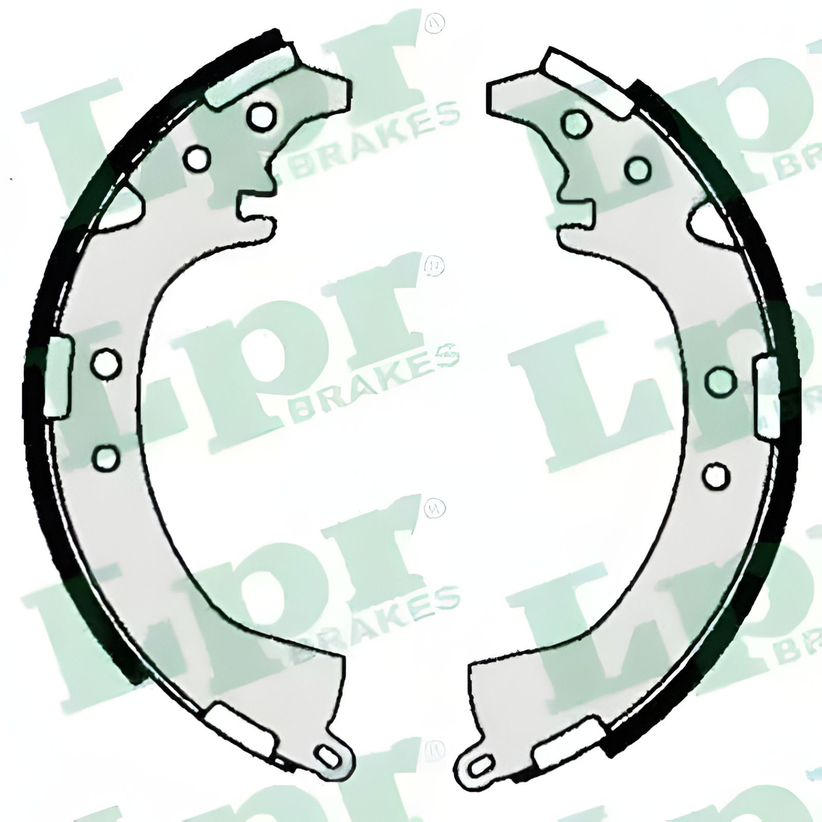 Задний комплект тормозных колодок Toyota Camry 89-01 228,6X40, TOYOTA RAV4, LPR (06680) Задний комплект тормозных колодок Toyota Camry 89-01 228,6X40, TOYOTA RAV4, LPR (06680)