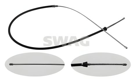 Трос ручного тормоза для VW POLO, SEAT IBIZA, SWAG (30936348)