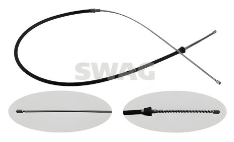 Трос ручного тормоза для VW POLO, SEAT IBIZA, SWAG (30936348) Трос ручного тормоза для VW POLO, SEAT IBIZA, SWAG (30936348)
