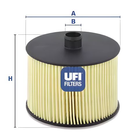 Паливний фільтр Volvo C30, Ford Kuga, UFI (2602200) Паливний фільтр Volvo C30, Ford Kuga, UFI (2602200)