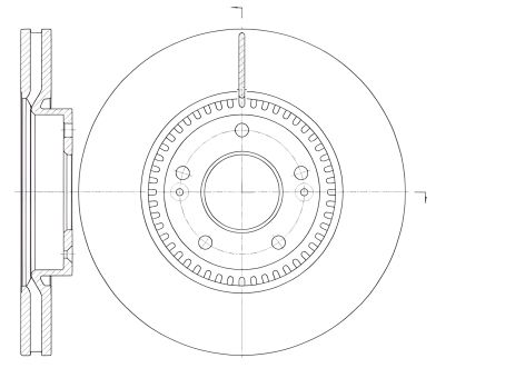 Диск тормозной для DONGNAN (SOUEAST), KIA CARENS от REMSA (698810)