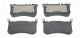 Гальмівні колодки, дискове гальмо MERCEDES-BENZ S-CLASS, FERODO (FDB4696)