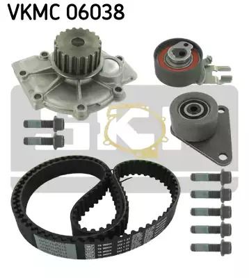 Помпа + комплект ременя ГРМ VOLVO V60, SKF (VKMC06038)